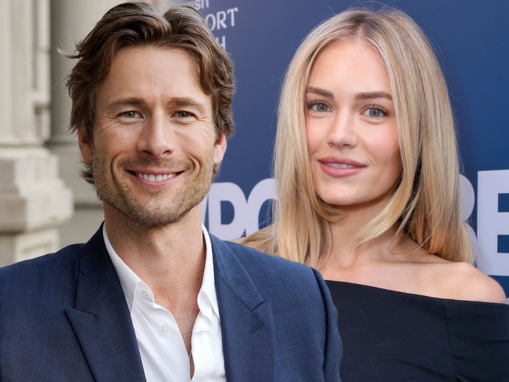 Glenn Powell and michelle randolph getty 1