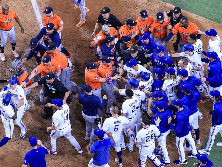 Houston Astros & Texas Rangers Nearly Come to Blows During ALCS Game