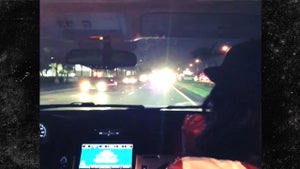 LeBron James -- Too Big For Traffic ... Uses Police Escort Instead