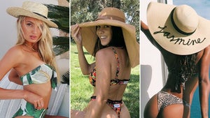 Hot Stars In Straw Hats -- Hay Girl!
