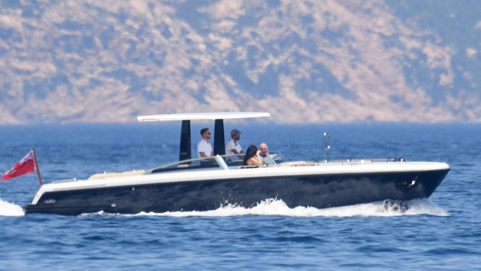 Jeff Bezos & Lauren Sanchez Leave Sardinia In Most Epic, Rich Fashion