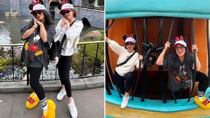 Vanessa Hudgens And Sarah Hyland Hit Disneyland!