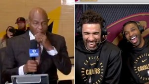 Tristan Thompson and Georges Niang Full Postgame with Cayleigh Griffin-Austin Carr