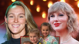 kylie kelce taylor swift main getty instagram composite