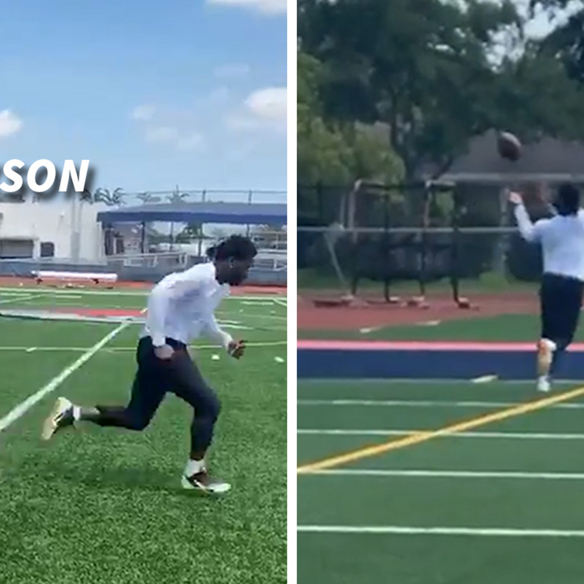 Lamar Jackson Working Out with Antonio Brown - ESPN 98.1 FM - 850 AM WRUF