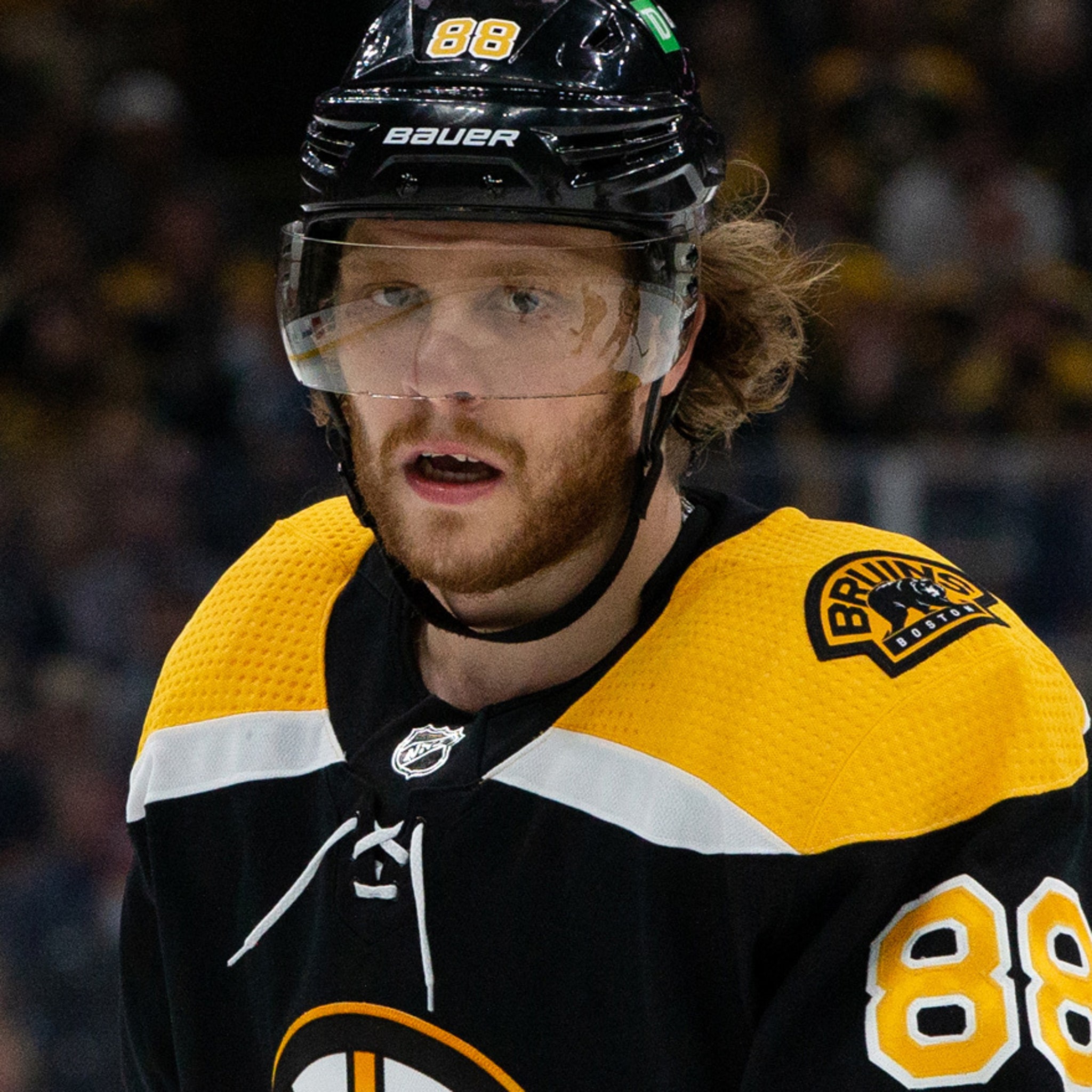 Pastrnak Named NHL's First Star Of The Week
