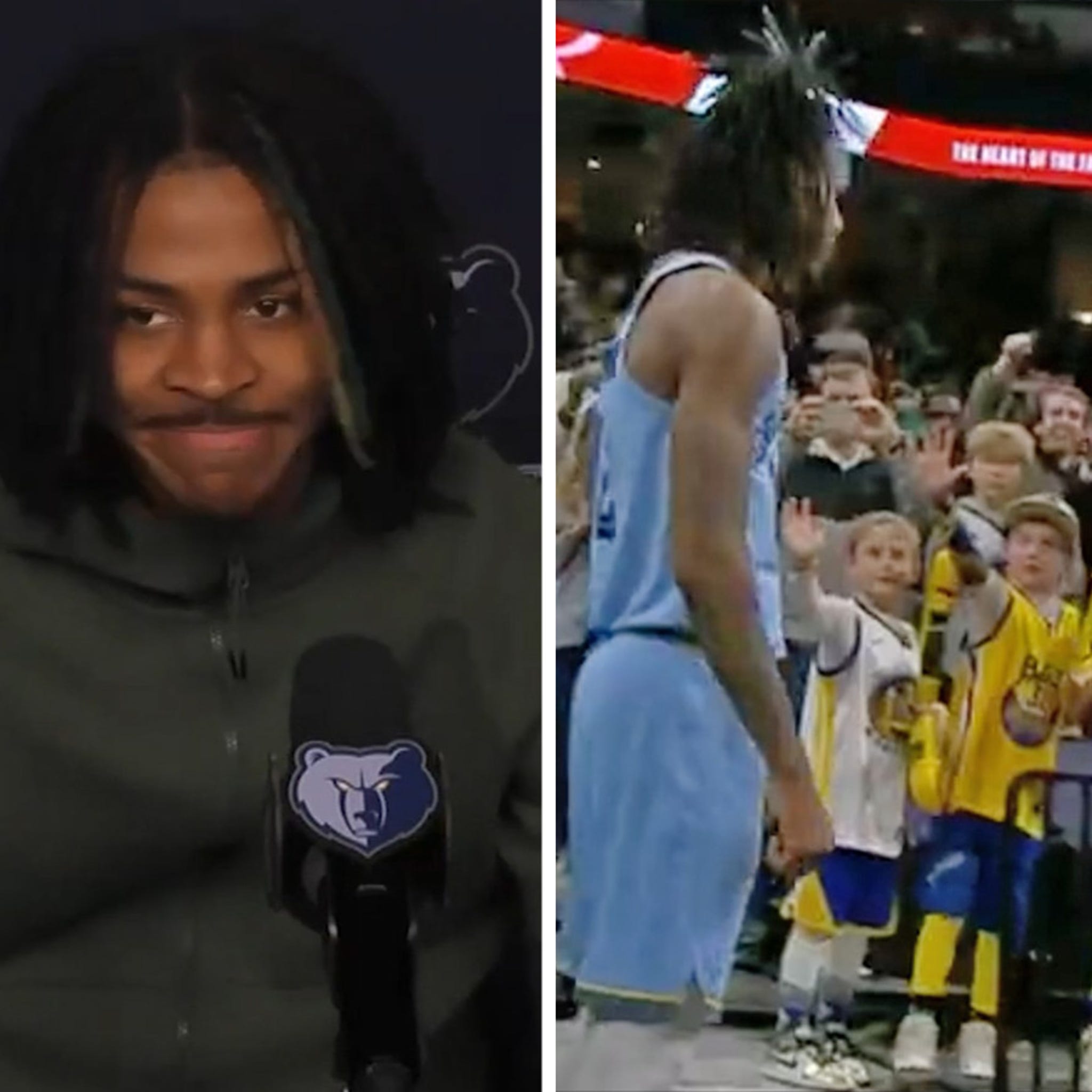 Ja Morant Encourages Fan with Cerebral Palsy to 'Keep Going