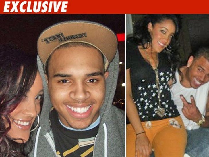 TMZ has learned Chris Brown has been getting pretty close with a new woman ...