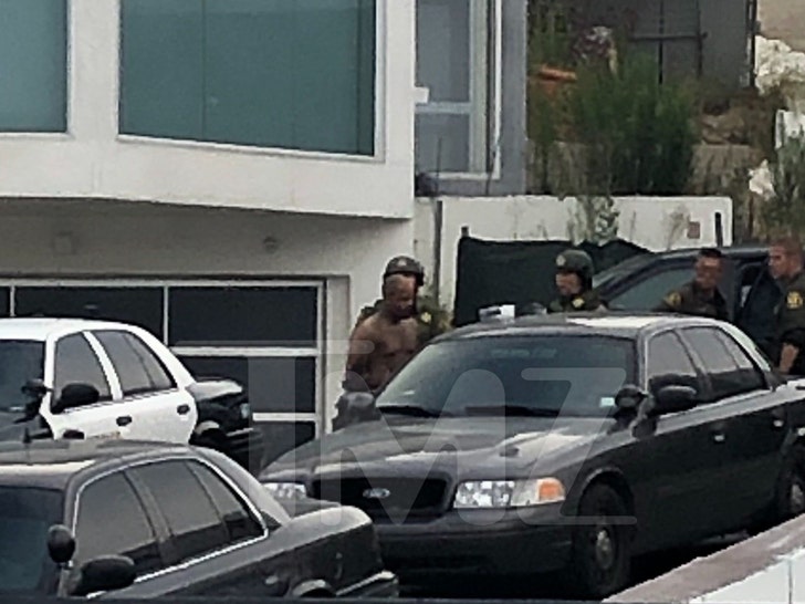 Police Raid Los Angeles Home