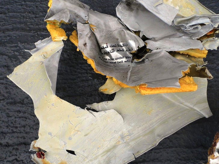 EgyptAir Flight MS804 Wreckage