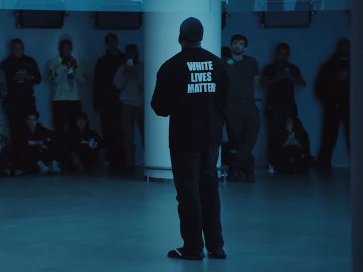 Kanye West Wears 'White Lives Matter' Shirt at His Yeezy Fashion Show