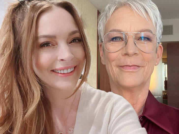 Lindsay Lohan y Jamie Lee Curtis