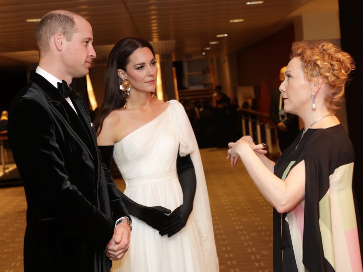 Prince William And Kate At The 2023 BAFTAs