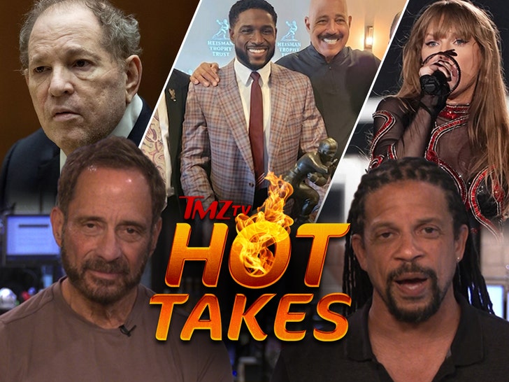 TMZ TV Hot Takes: Neil Tennant & Taylor Swift, Harvey Weinstein, Reggie Bush