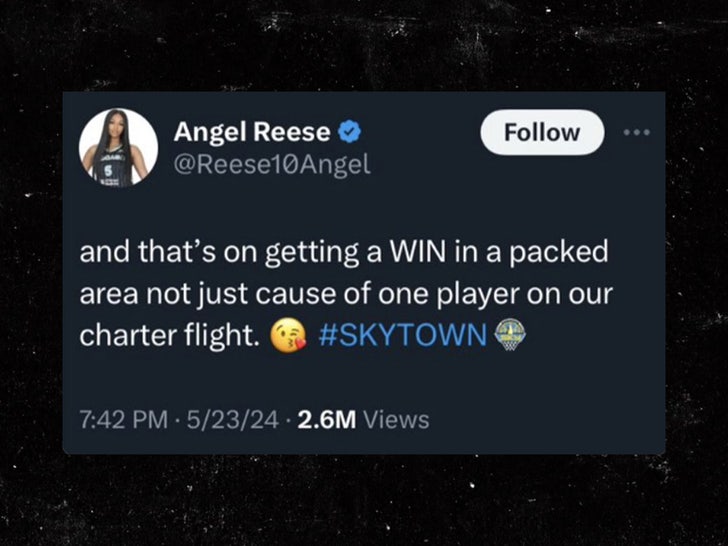 Angel Reese Tweet