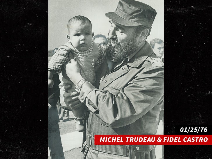 Michel Trudeau & Fidel Castro sub