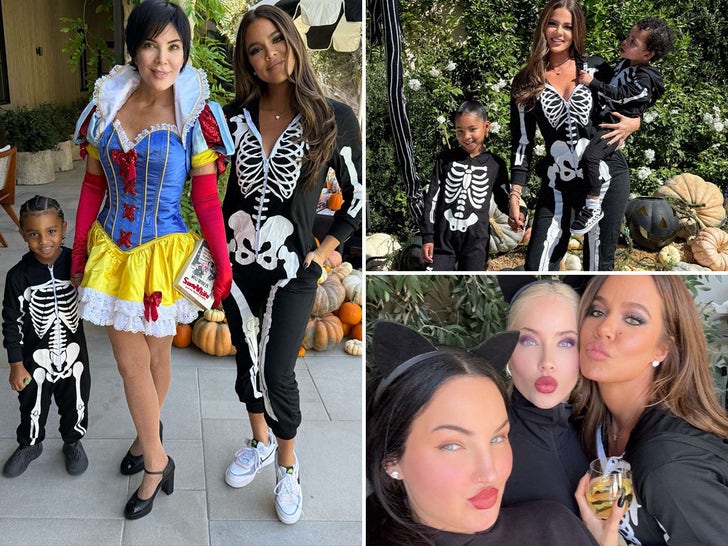 Festa anual de abóbora dos primos de Khloe Kardashian!