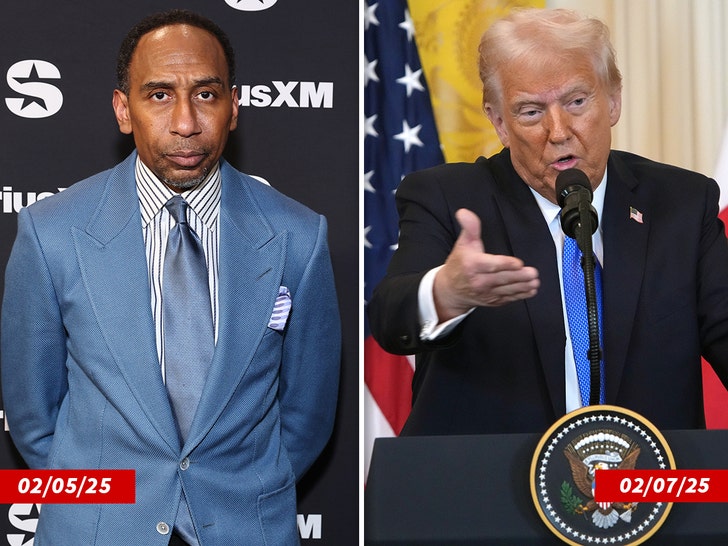 Stephen A Smith Donald Trump Getty 1