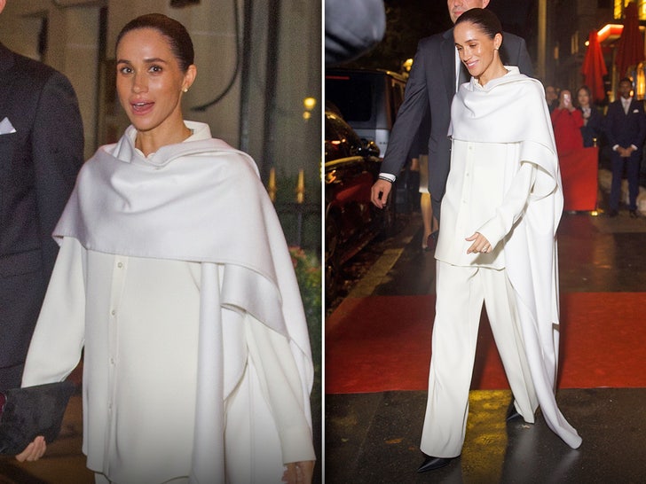 Meghan Markle Stuns for Paris Fashion Week