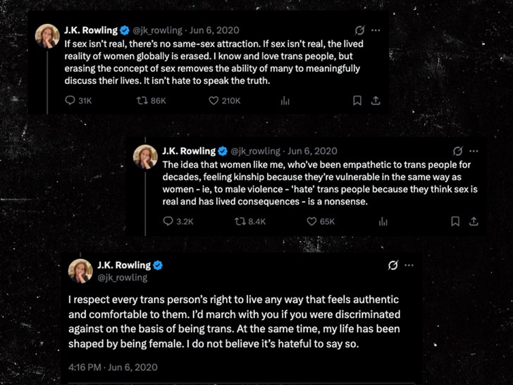 jk rowlings old trans post