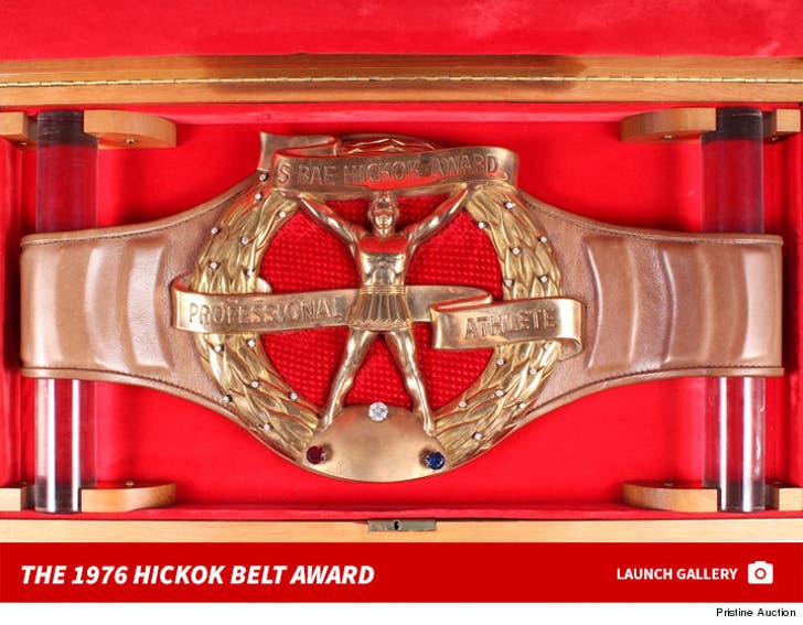 Ken Stabler 1976 Hickok Belt Award