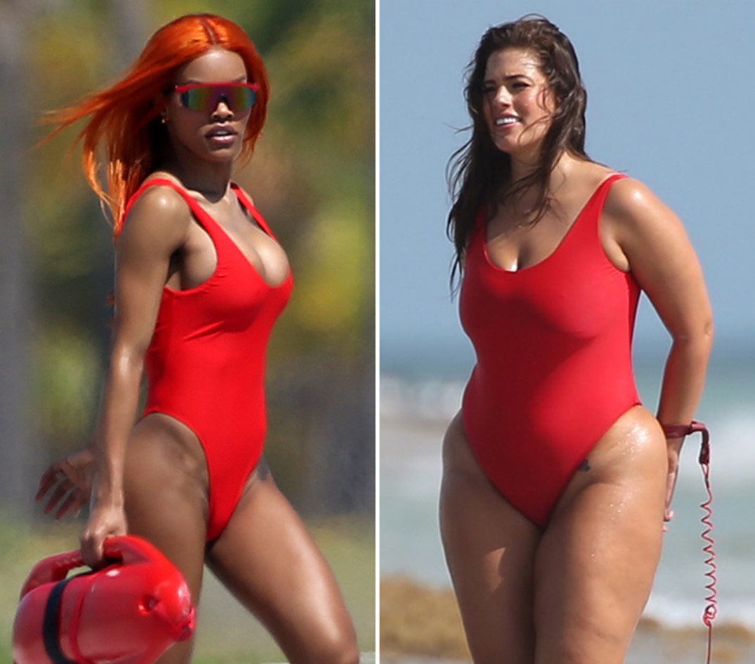Teyana Taylor (26) vs. Ashley Graham (28) -- Babe-watch Edition!