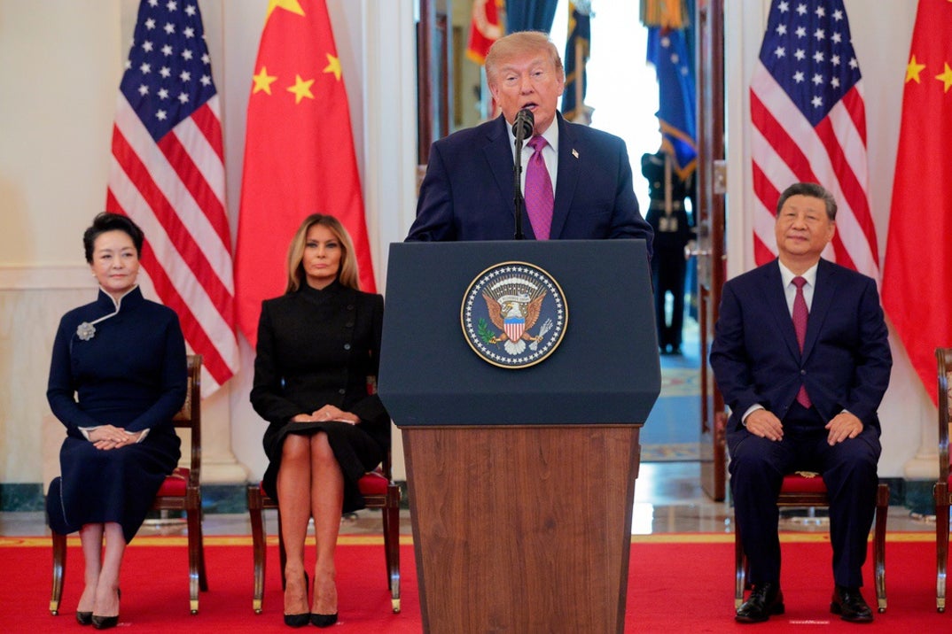 Trump Xi Jinping Dinner 15