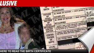 Arnold's Love Child -- The Birth Certificate