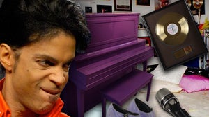 Prince Memorabilia Auction Features Purple Piano, Boots, Pants and Purple Rain Tour Microphone