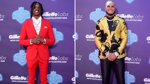 2022 NFL Prospects Show Off Insane Fashion At Draft In Vegas