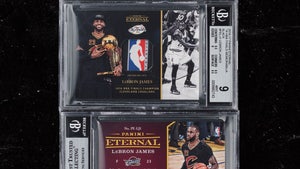 One-Of-A-Kind LeBron James NBA Finals Logoman Card Hits Auction