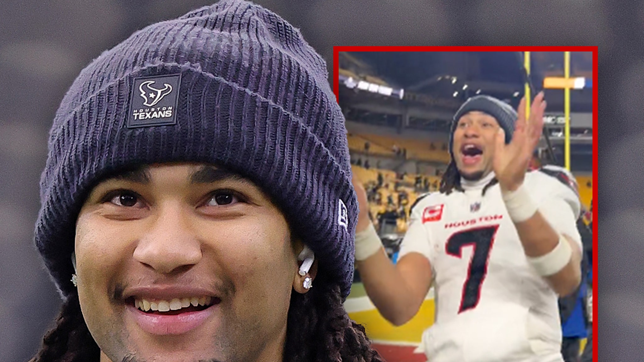 Texans QB C.J. Stroud Trolls Steelers Fans After Playoff Loss, 'You Mad?'