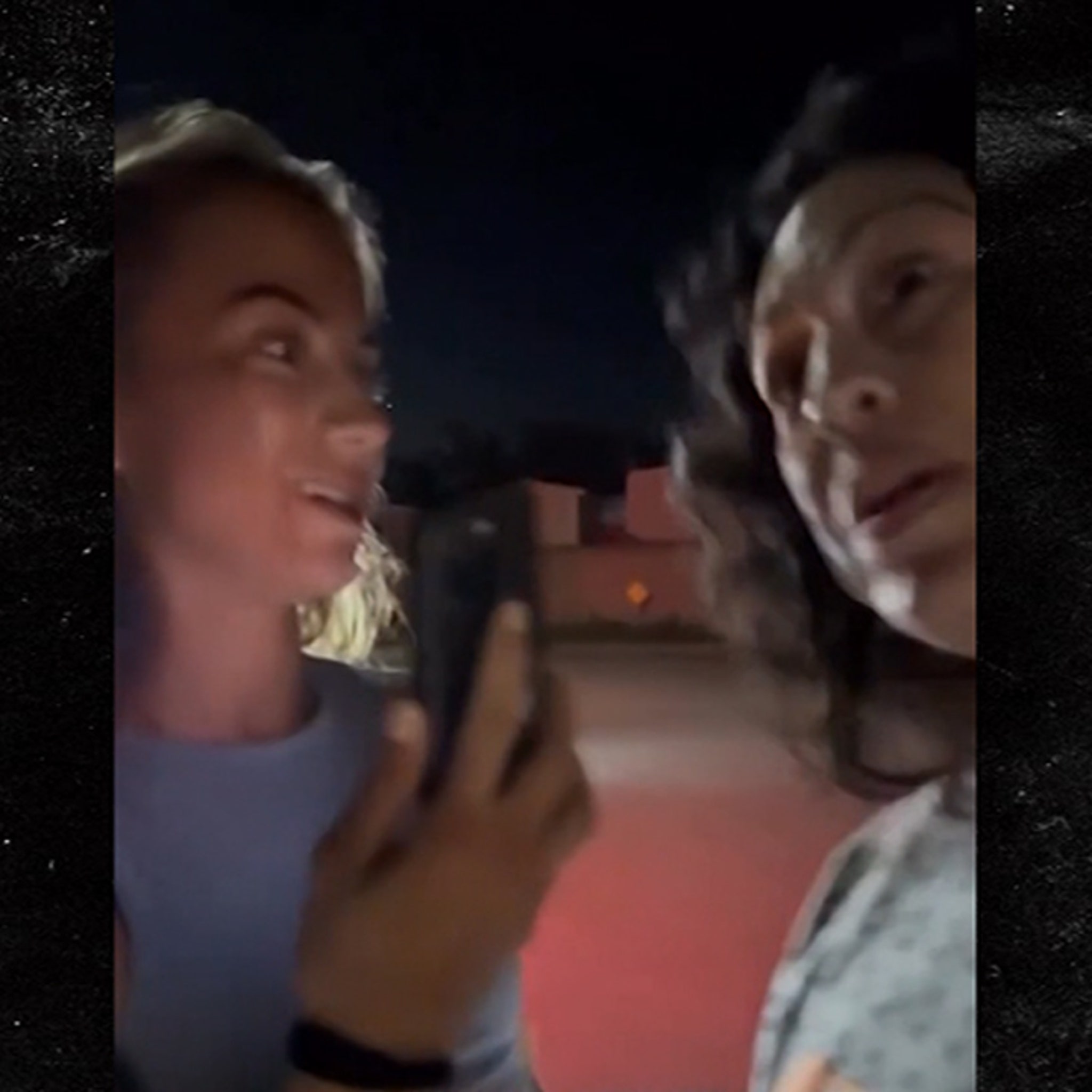 Maycee Barber Confronted By Woman Blocking A Car