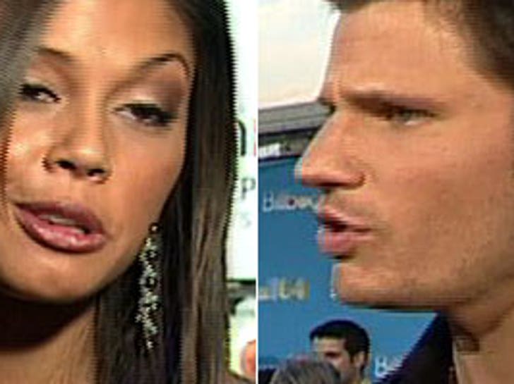 Vanessa Minnillo and Nick Lachey