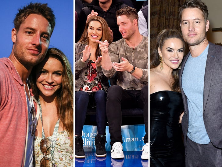 Justin Hartley and Chrishell Stause -- Happier Times