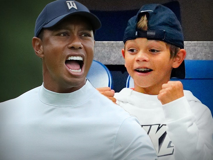 Tiger Woods 11 Year Old Son Dominates Golf Tournament Just Like Dad