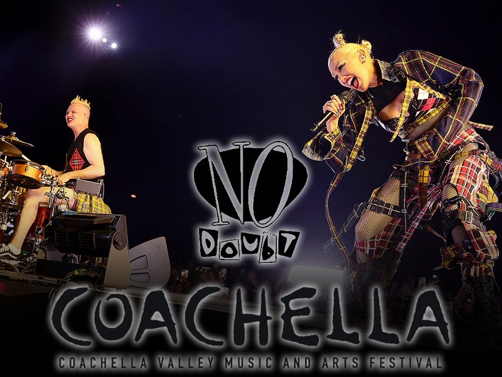 Gwen Stefani & No Doubt Reunite On Coachella Stage