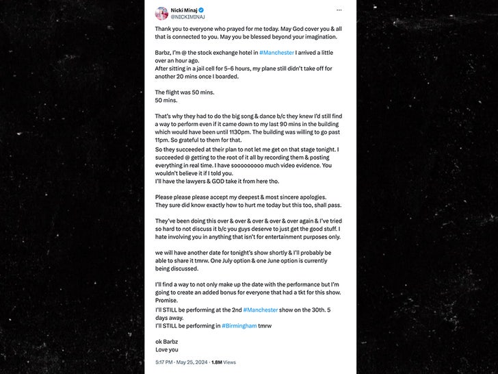 nicki minaj tweet
