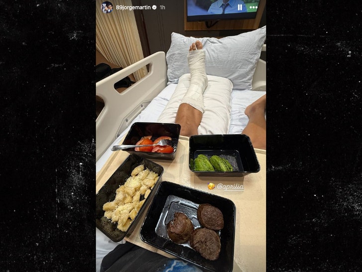 Jorge Martin Almoguera in hospital bed insta 1