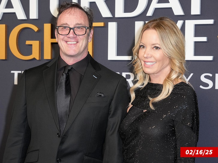 jay mohr and jeanie buss getty 1