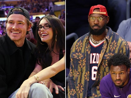 madison beer justin herbert lebron james getty launch