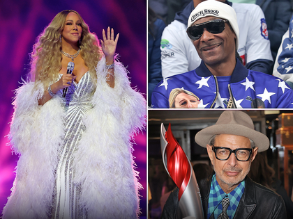 celebs at the olympics getty launch