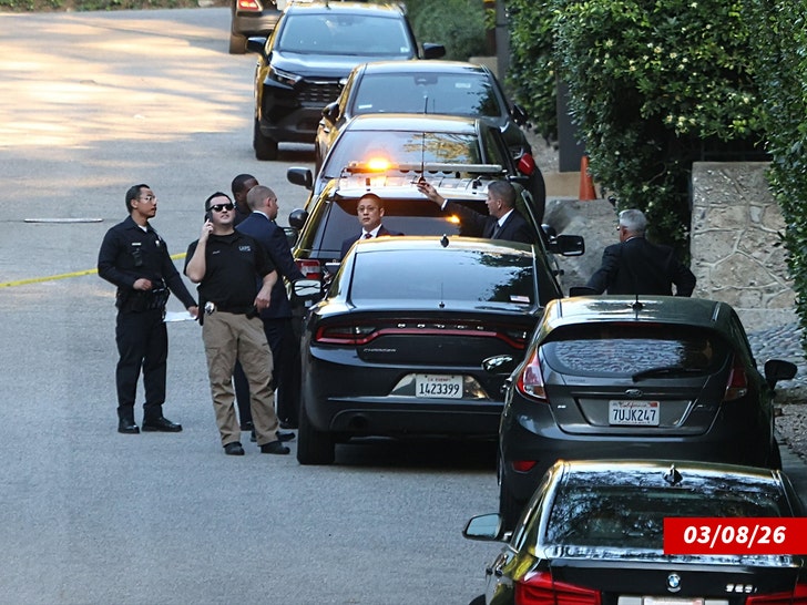 police outside rihannas home getty 1