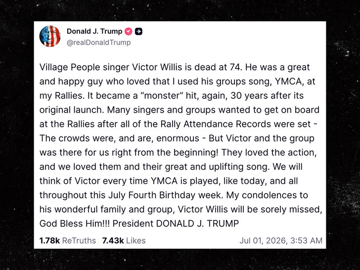 donald trump on victor willis death truth 1