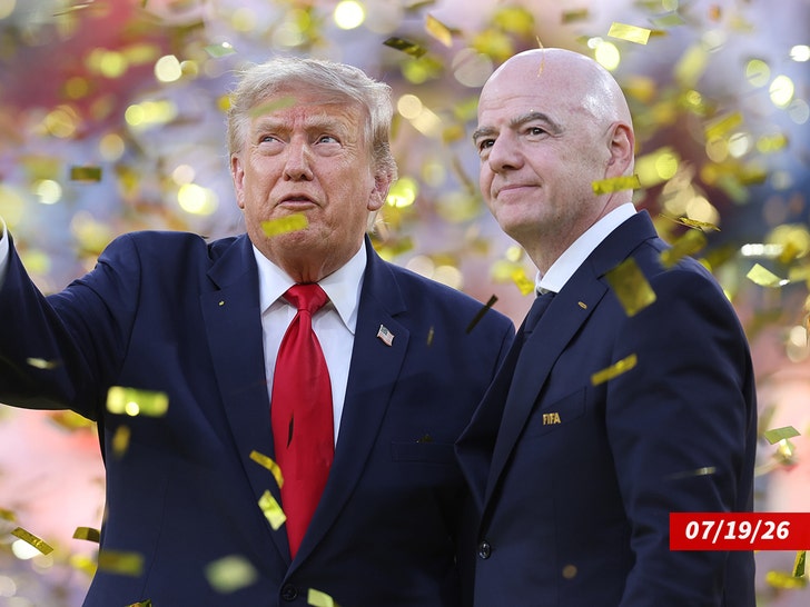 donald trump gianni infantino getty