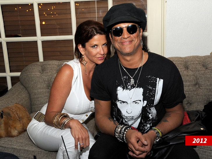 Slash and Perla Ferrar Getty 1