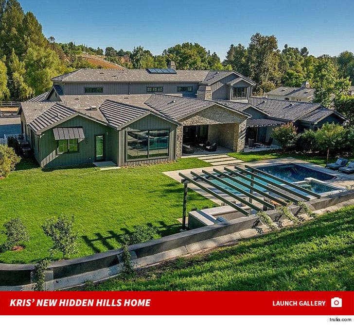 Kris Jenner's Hidden Hills House