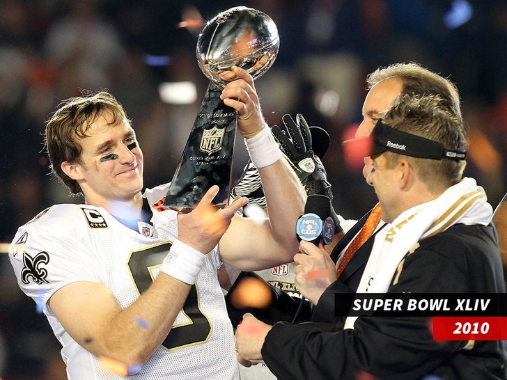 NFL does Drew Brees' Super Bowl XLIV performance injustice