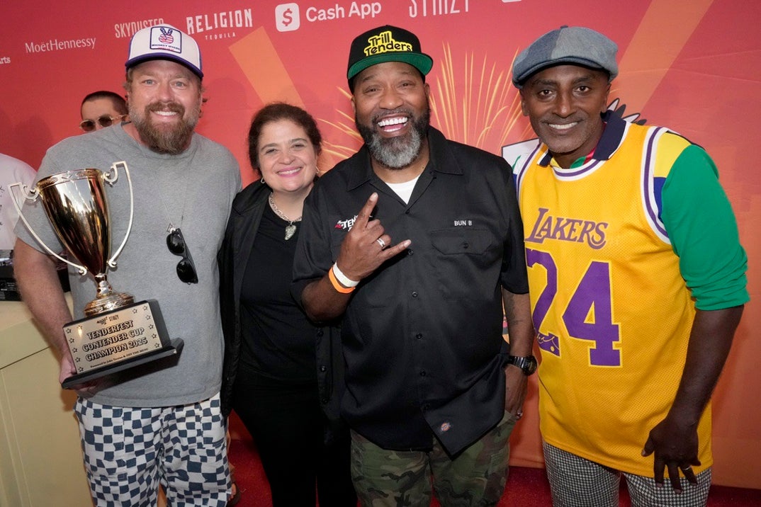 Tim Hollingsworth, Bun B and Marcus Samuelsson