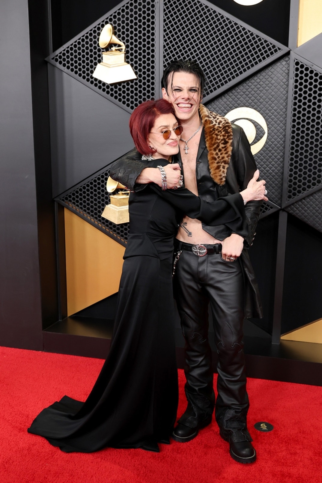Sharon Osbourne and YUNGBLUD